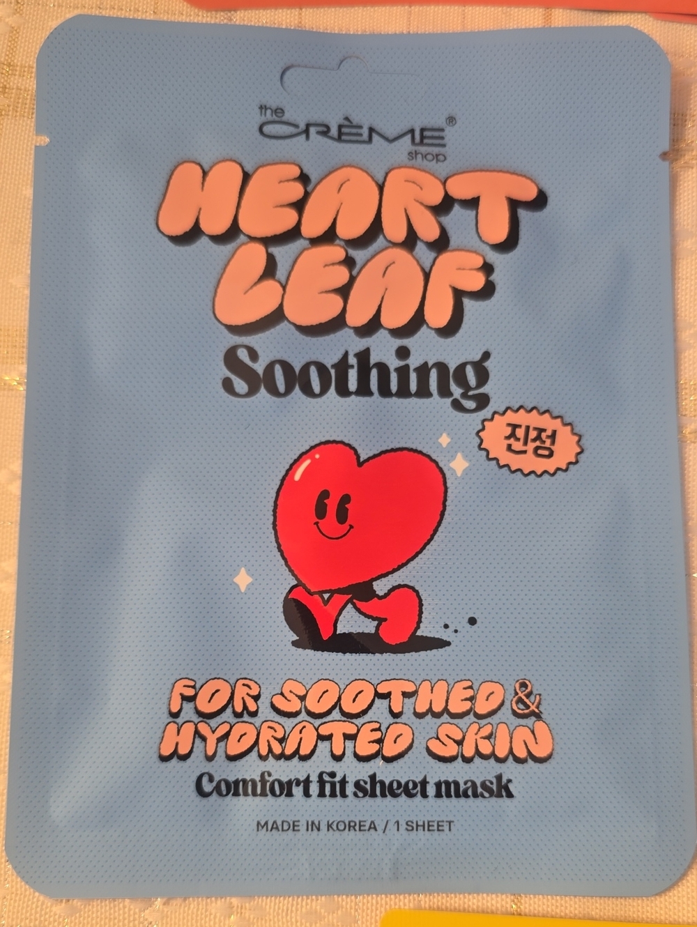 The Crème Shop Colorful Sheet & Eye Mask Bundle 14 & 5 Sooae Self Heating Eye - Picture 7 of 10